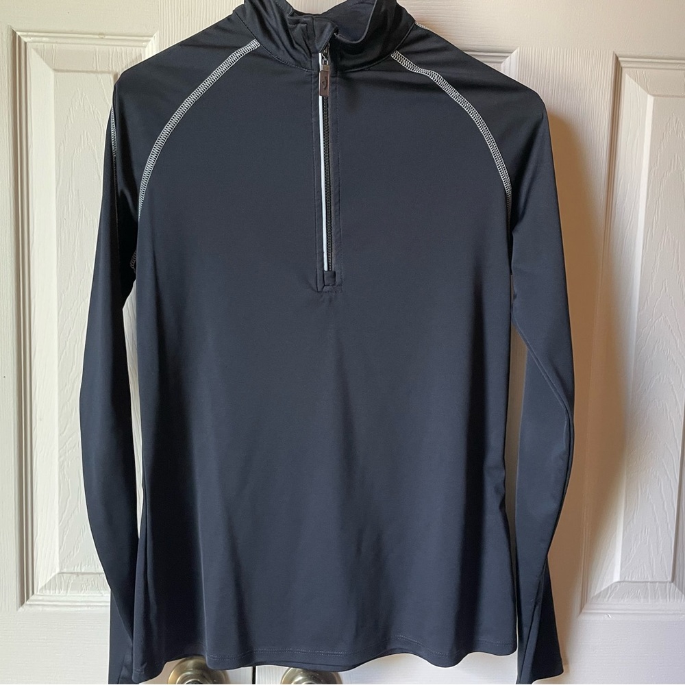 Callaway Black Long Sleeve Quarter-Zip Pullover